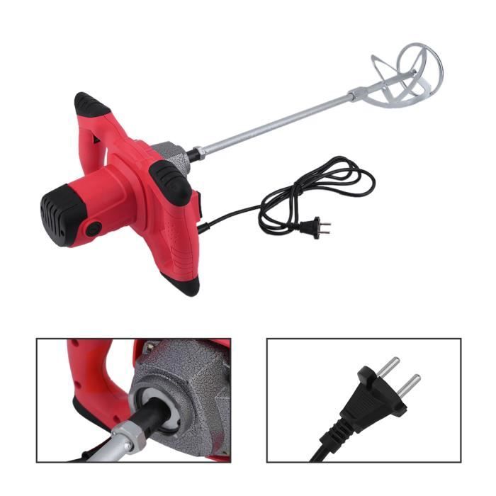 Malaxeur électrique 2600W – Mélangeur à Mortier Et Peinture – Neuf