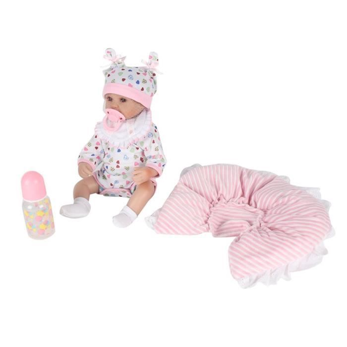 Poupee Bebe Reborn 45cm Meilleur Anniversaire Cadeau De Noel Avec Tapis Et Bouteille Cdiscount Jeux Jouets Poupee Bebe Reborn 45cm Meilleur Anniversaire Cadeau De Noel Avec Tapis Et Bouteille Cdiscount Jeux Jouets
