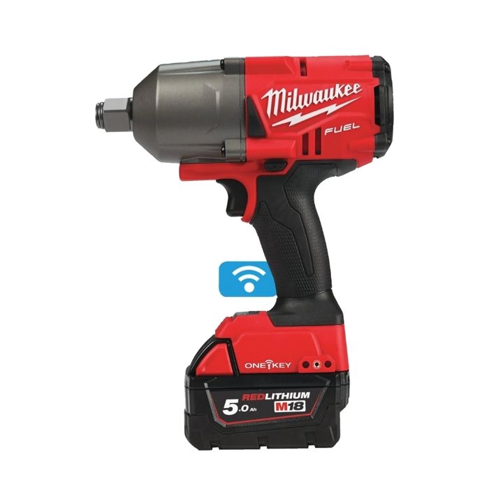 Boulonneuse à choc MILWAUKEE M18 ONEFHIWF34 18V 2 x 5 0Ah - vue 2