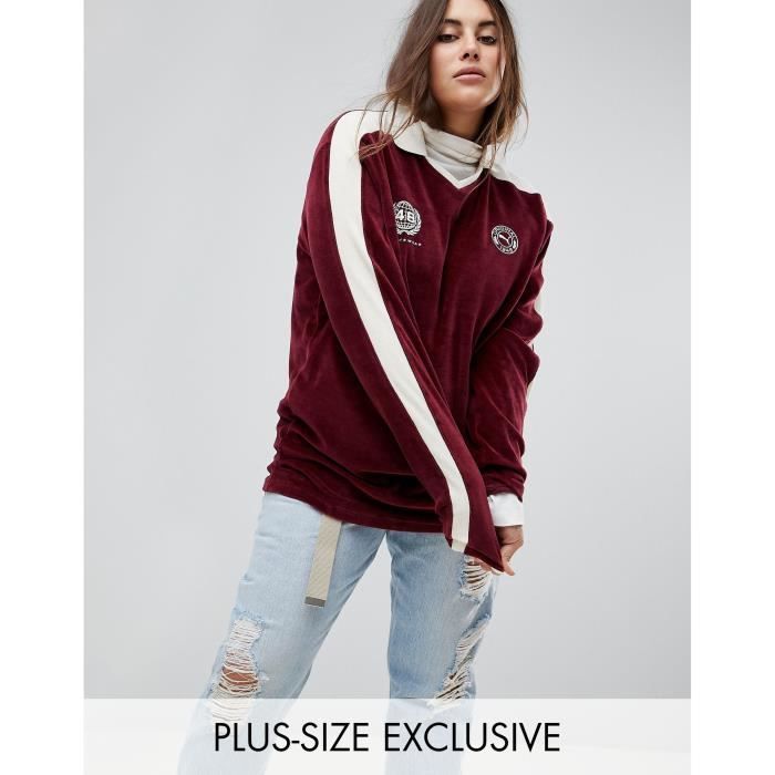 puma velours bordeaux