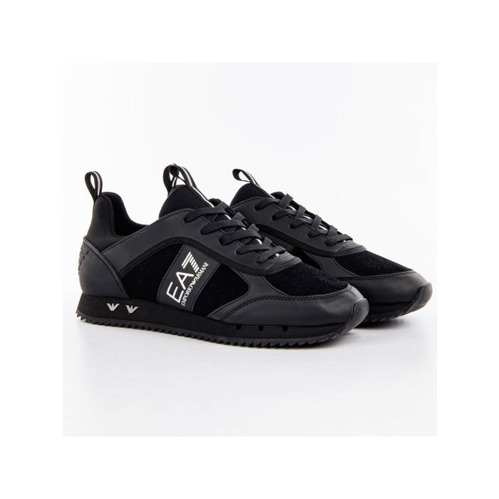 Basket EA7 Homme Eagle GA Noir Synthetique Noir Cdiscount Chaussures