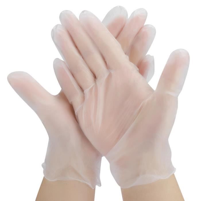 100 Gants Jetables En Latex Taille M – Poudrés, Solides Et Confortables Pour Le Quotidien | Bericah