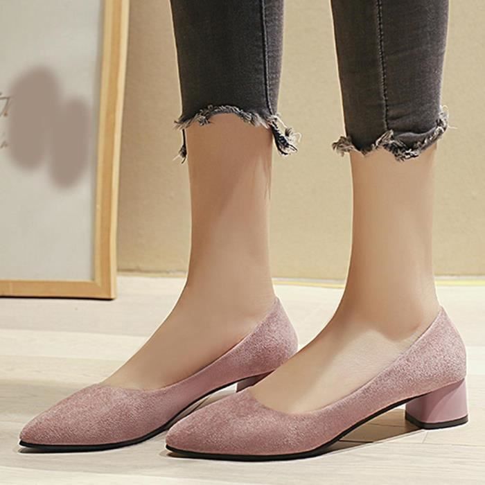 mocassin a talon pas cher