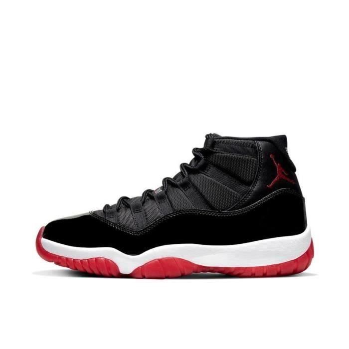 Baskets Jordan 11 Retro Concord Chaussures de hautes Femme Homme Noir Noir  - Cdiscount Chaussures