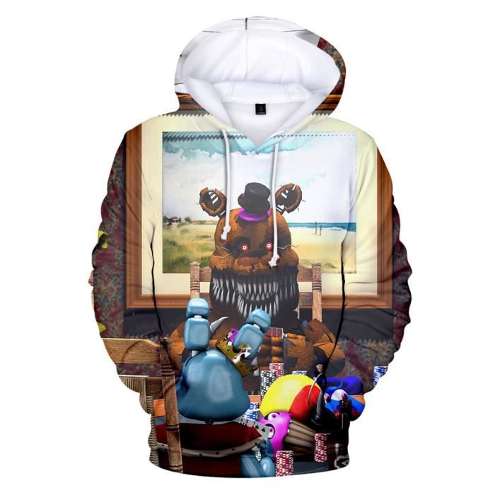 Sweat à Capuche Angry Birds Adulte - Noir, Taille XL - Graphisme Jeu Vidéo