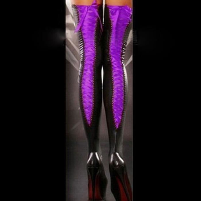 Bas Résille Cuissardes à Bretelles Pour Femmes - Matière Nylon/élasthanne, Longueur Cuisse Haute, Neuf Avec étiquettes