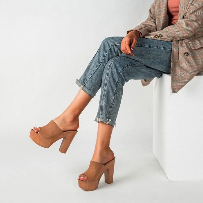 chaussures femme en peau de poisson