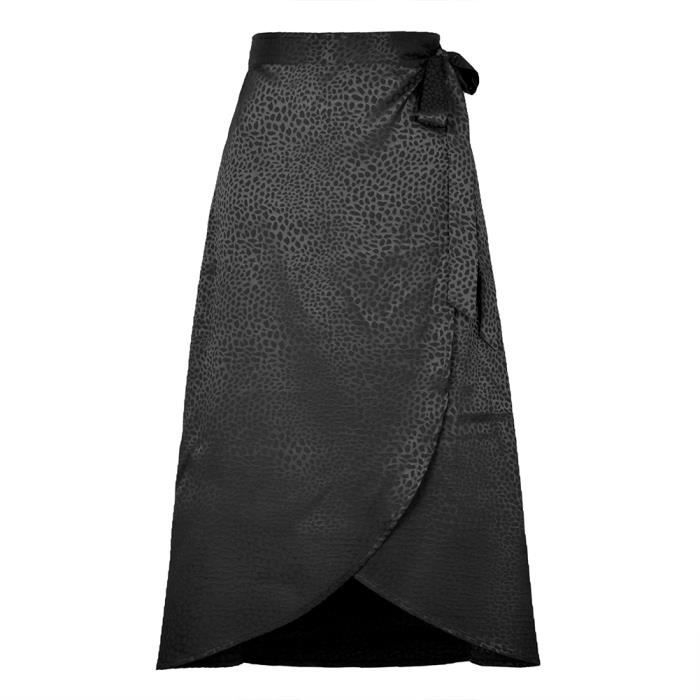 Jupe noire Maisa Synthétique Minimum en coloris Noir Femme Vêtements Jupes Jupes mi-longues 