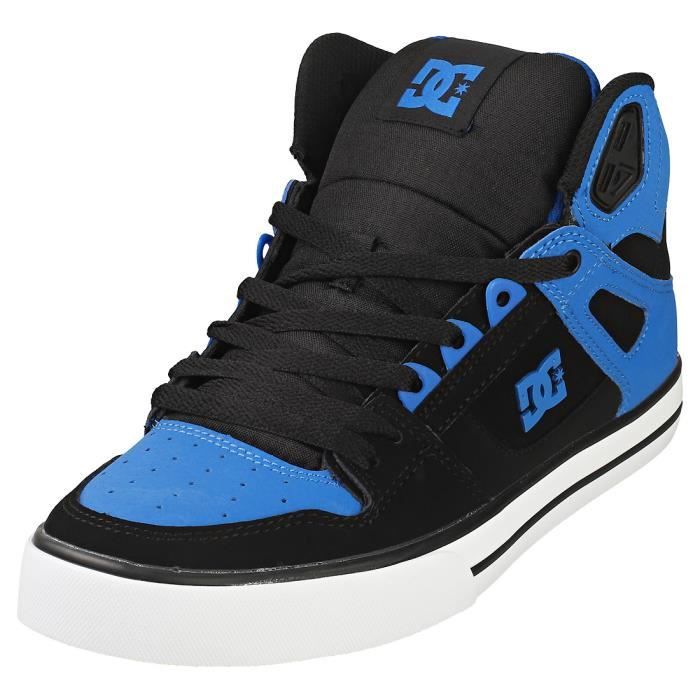 Baskets DC Shoes PURE HIGH-TOP WC ADYS400043-BR4 - Homme - Noir Bleu - 43 EU