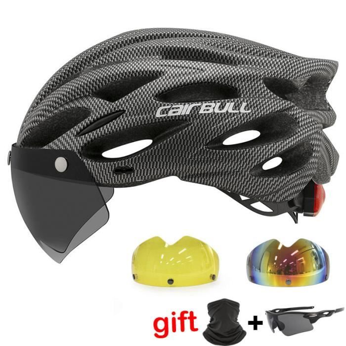 Casque De Vélo Fulenyi Avec Visière - Taille Réglable 54-62cm - Pour Vélo, Trottinette, Skate - Certification 3C
