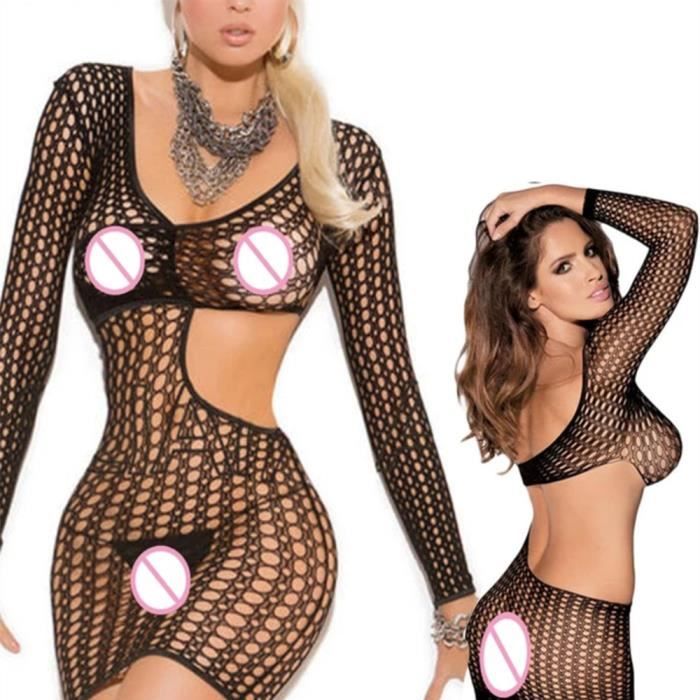 Femme en jupe transparente outlet