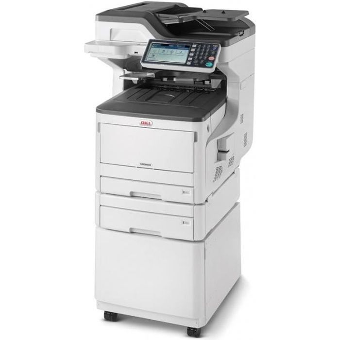 Imprimante laser OKI MC853DNCT - multifonctions - couleur - A3 - recto verso - réseau - USB 2.0