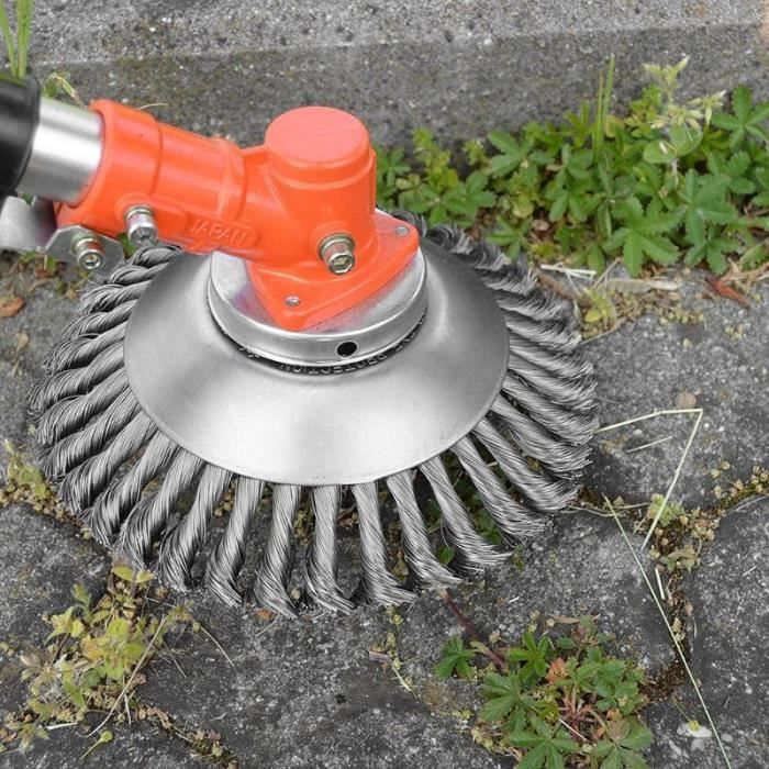 Débroussailleuse Tondeuse Lame 3 dents rotofil Bush herbe haute en acier au carbone Débroussailleuse Tondeuse Lame 3 dents rotofil Bush herbe haute en acier au carbone