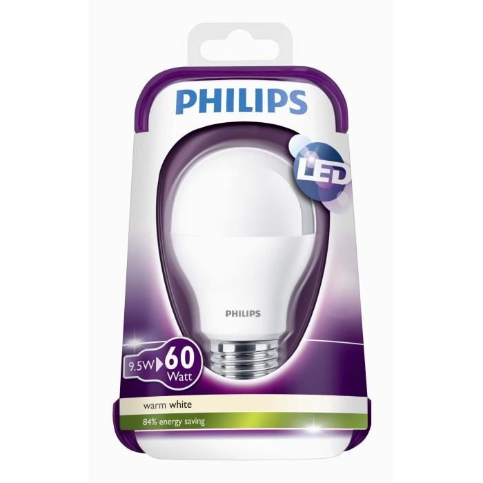 Philips Ampoule LED 60W E27 Cdiscount Maison