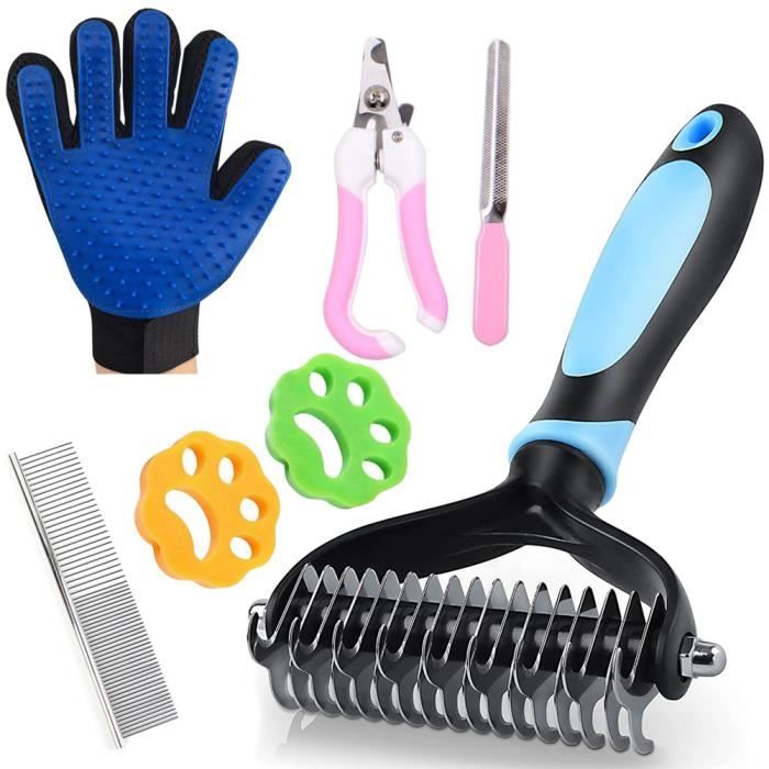 Meilleurs prix pour Brosse pour Chien et Chat Kit,Peigne de toilettage Kit Poil Machine à Laver,Gant de toilettage,Animaux Nettoyage Outil Kit