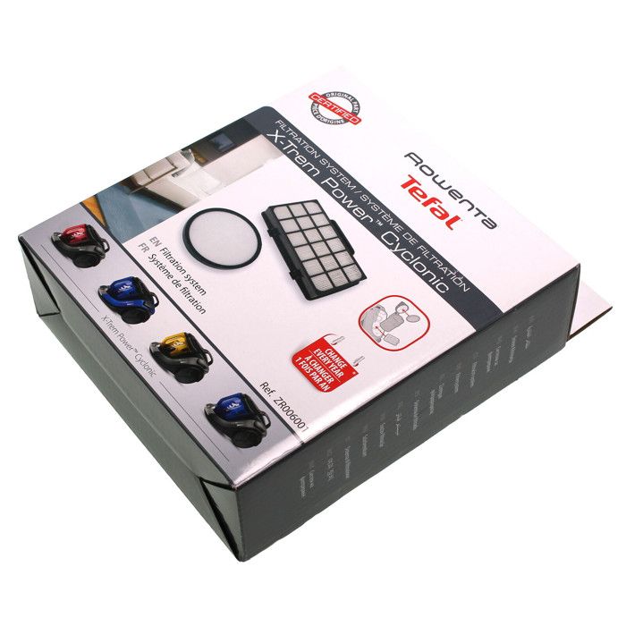 Kit filtres - ROWENTA - X-TREM POWER CYCLONIC - Filtre mousse - Filtre HEPA