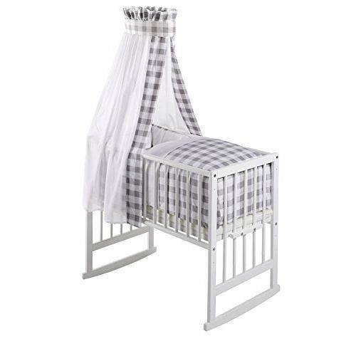 Inclusive Textile Blanc Star Grey Schardt Berceau Multifonctionnel Vario Massive