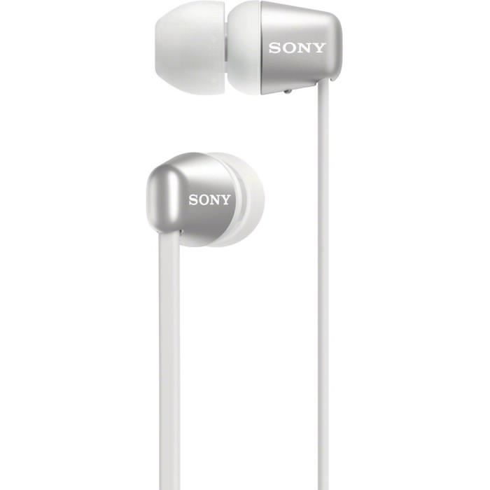 Ecouteurs intra-auriculaires sans fil SONY WI-C310 - Blanc - Diaphragme 9mm - Autonomie 15h