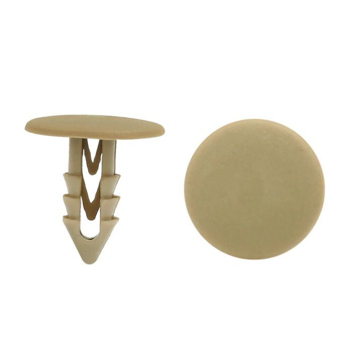 Sourcing Map 50 Pcs Rivet En Plastique Type-Poussoir Vis Extension Agrafe Fixation 9Mm Noir Pour