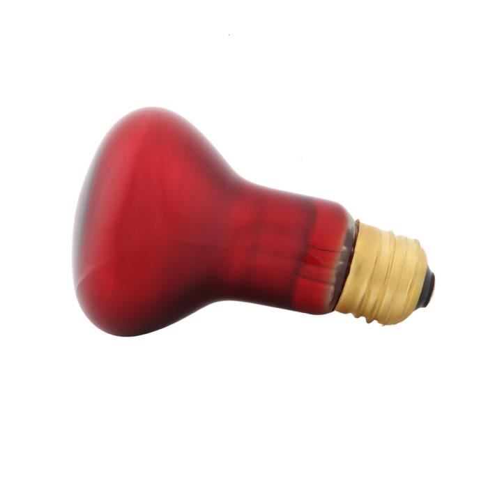 Meilleurs prix pour Lampe Chauffante Infrarouge E27 Reptile Pet Infrarouge Chauffage Lampe Ampoule metteur Lampe Nuit animalerie chauffage - SURENHAP