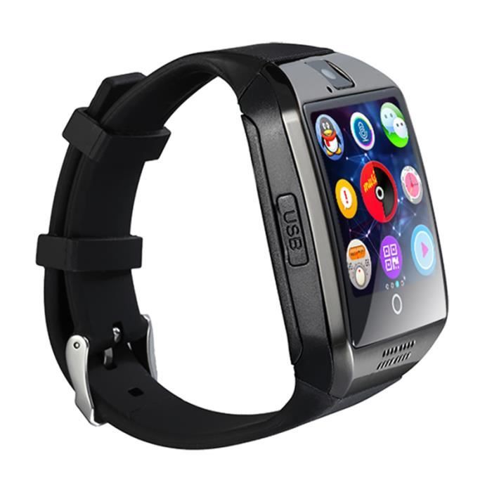Q18 Smart Wrist Watch USB Charging Smartwatch Phone with Camera TF SIM MONTRE BLUETOOTH MONTRE CONNECTEE MONTRE INTELLIGENTE