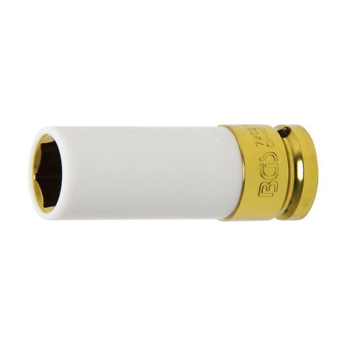 Douille à Choc 1/2" SW19 Longue Makita - Chrome-molybdène, 81,5 Mm - Parfaite Pour Les Chocs Violents