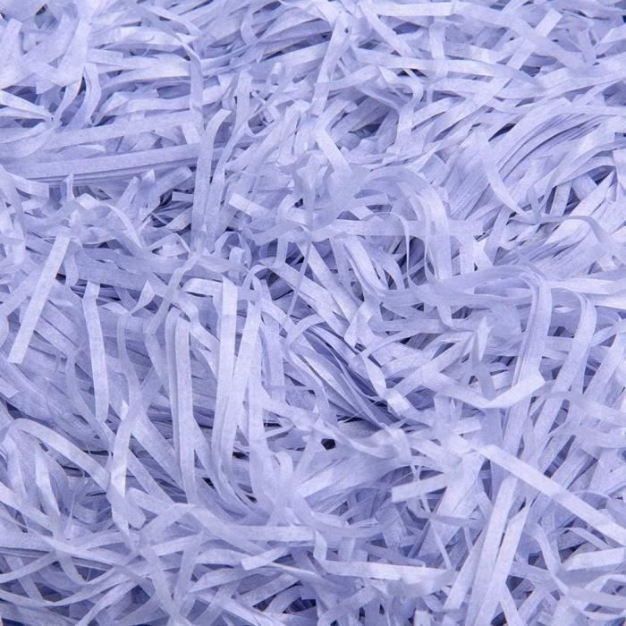 200g De Papier Déchiqueté Vert Raphia - Pour Remplissage Cadeaux, Décorations, Mariage, Fêtes