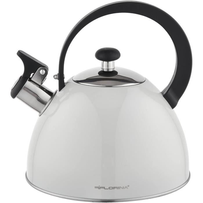 Bouilloire à Thé Harriet Pour Cuisinière - Bouilloire Sifflante De 2,5 L Avec Bases Durables à 5 Couches - Bouilloires En Acier Inoxydable De Qualité