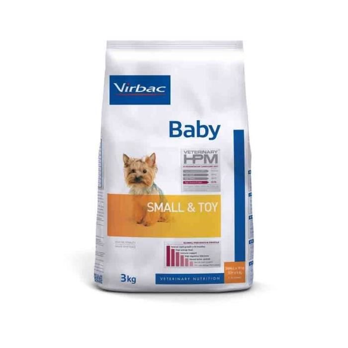 VIBRAC Croquettes Veterinary HPM Small &Toy - Pour chiot - 3 kg