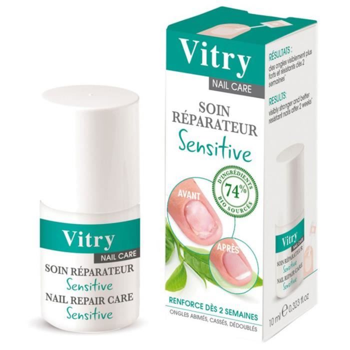 Vitry nail care soin reparateur sensitive 10ml Cdiscount Santé