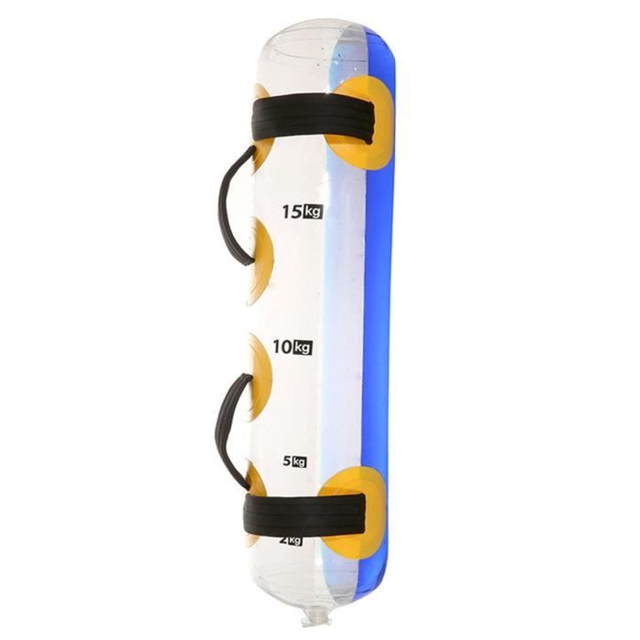 Vvikizy Sac ?� eau de fitness Fitness sac ?� eau rempli d'eau poids portant doux halt?�re gonflable 