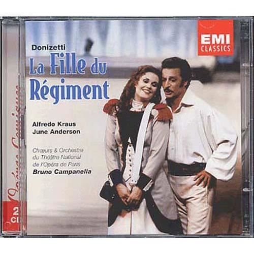 Fille du Regiment June Anderson, Alfredo Kraus, Choeurs & Orch. Opéra