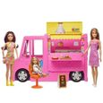 Playset Food Truck Barbie Poupées - Barbie - Modèle Fashionistas - 3 Ans - Rose - Fille-1