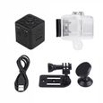 Caméra SQ23 1080P WiFi Mini détection de mouvement DVR Cam IR Vision nocturne (noir) -XIF-1