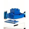 LEGO Boîte de Rangement Empilable 8 Boutons Bleu Taille L-1