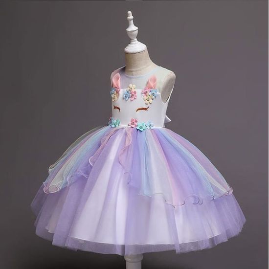 Robe licorne fille outlet