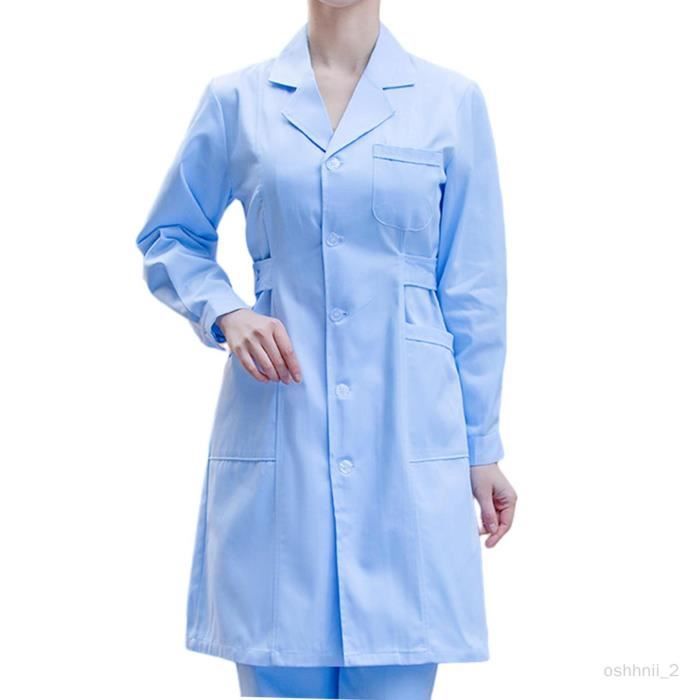 Costume de travail d infirmiere pour femmes ensemble de gommages uniformes d infirmiere respirants XXL et Epais Bleu Achat vente montre infirmiere Mixte Blanc Cdiscount