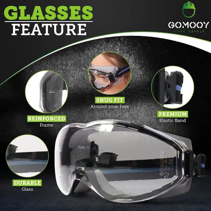 Lunette de hot sale protection travail