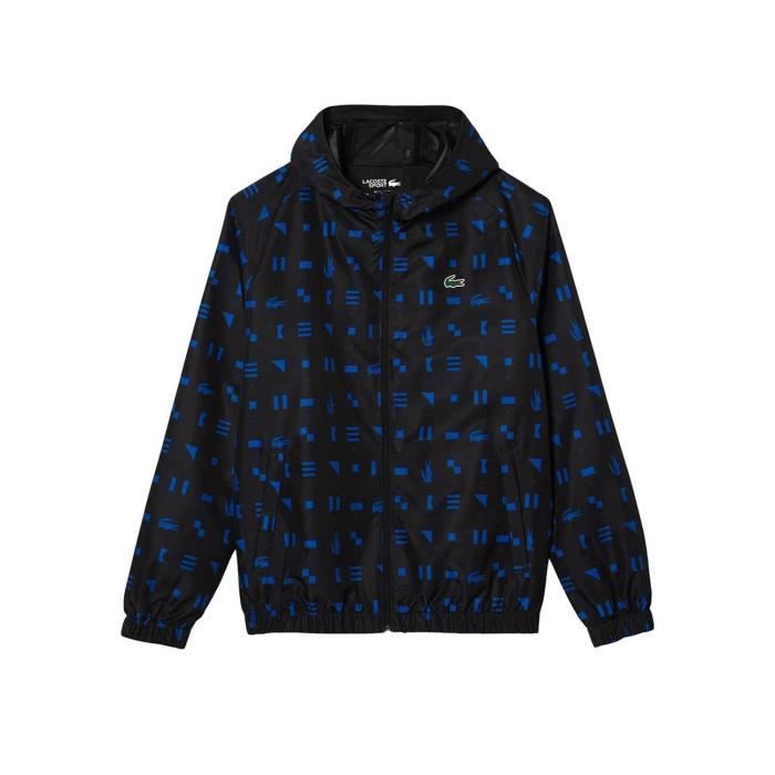 Veste lacoste sport noir discount