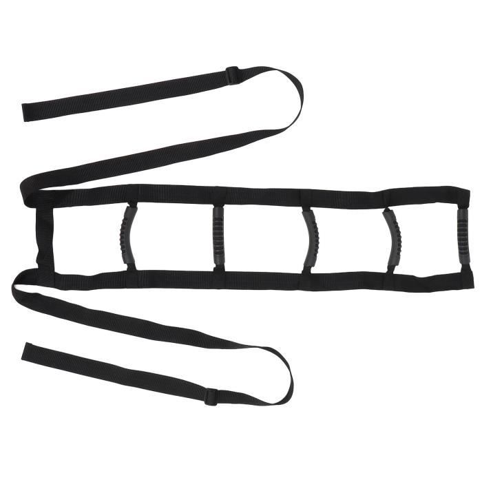 3 Marches Échelle De Corde Marine 3 Marches - Nylon Et Acier Inoxydable - 200 Kg - Pour Bateau, Kayak, Canoë échelle Corde
