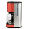 Cafetière filtre programmable H.KOENIG MG30 rouge - 12/20 tasses - arrêt automatique-2