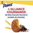 Choco Prince de LU - 2 Packs de 40 sachets - Biscuits Enrobés de Chocolat au Lait et Fourrés Goût Chocolat - Biscuits au Blé Complet-2