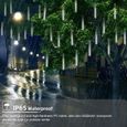 Guirlande lumineuse LED Meteor Shower 30 cm - SDLOGAL - Décoration festive - Blanc neutre-2