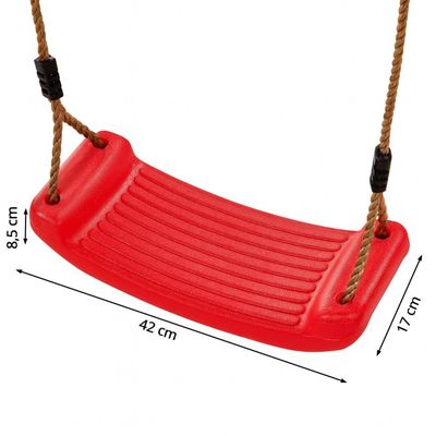 Balançoire Nid d'Oiseau Rond, Balançoire de Jardin en Tissu Oxford et PP, 100CM, Hauteur