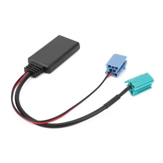EJ.life adaptateur d'entrée audio Adaptateur de câble auxiliaire sans fil remplacement  du module Bluetooth Audio de voiture pour - Cdiscount Informatique