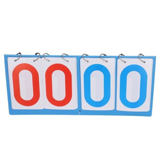 Tableau de bord portable à 4 chiffres Marqueur de score durable Score  Gardien PANNEAU DE SCORE - TABLE D'ARBITRAGE - SCOREUR - Cdiscount
