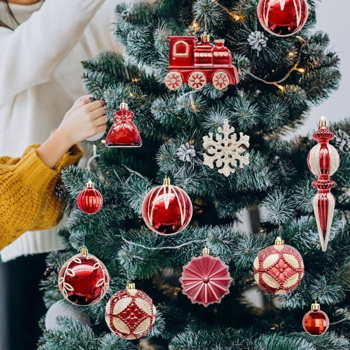 Lot De 30 Boules En Plastique Transparent Incassable De 50 Mm – Ornements Délicats