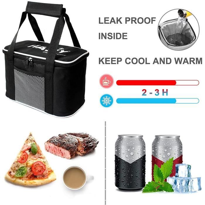 Petite glacière souple Esonmus au format Lunch Bag : Fiche produit