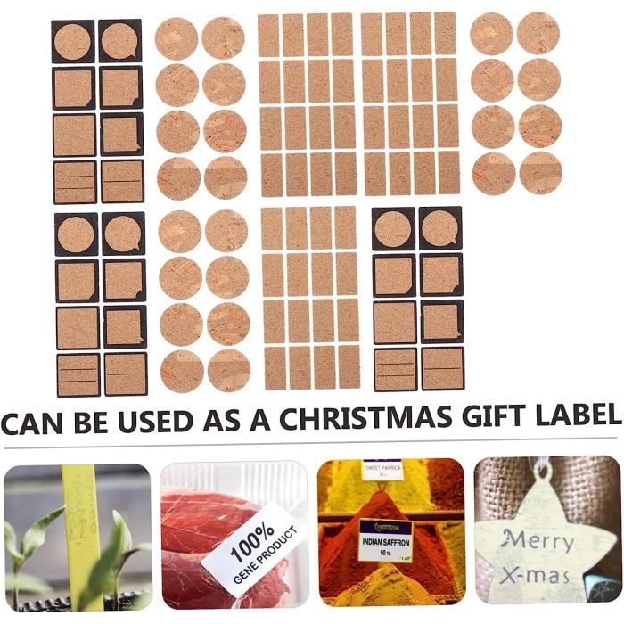 750 Étiquettes Autocollantes Kraft & Fleurs - Pour Confitures, Bocaux, Cadeaux Faits Maison - 8 Motifs