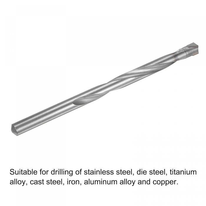 2 Forets En Carbure Monobloc 4.15mm - Pour Acier Inox, Alliés Durs, Acier Trempé Jusqu'à 50 HRC - 9